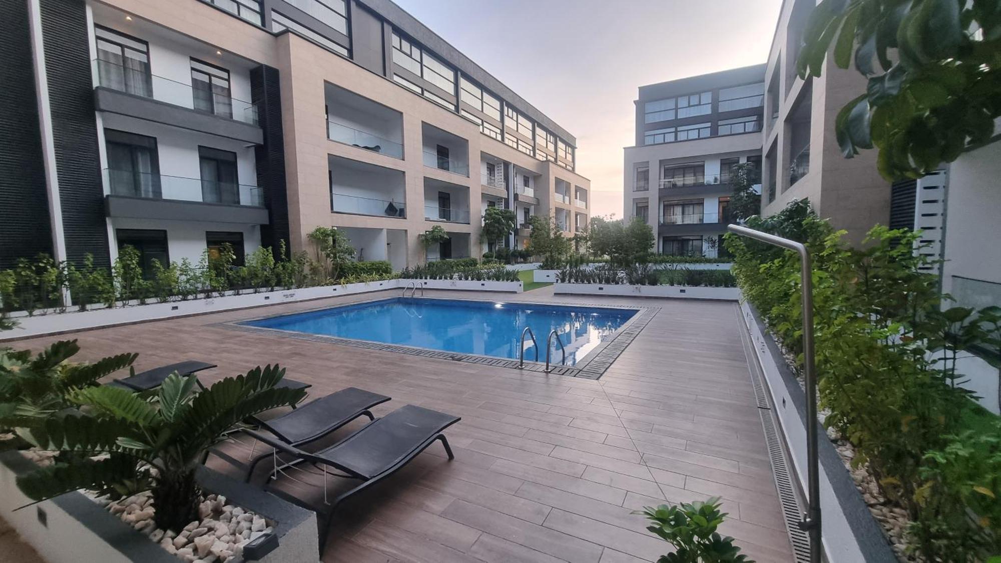 Embassy Gardens Luxury Suites Cpg أكرا المظهر الخارجي الصورة